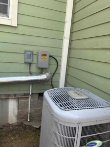 Eugene AC repair technician restoring an air conditioning system that would not start after sitting idle
